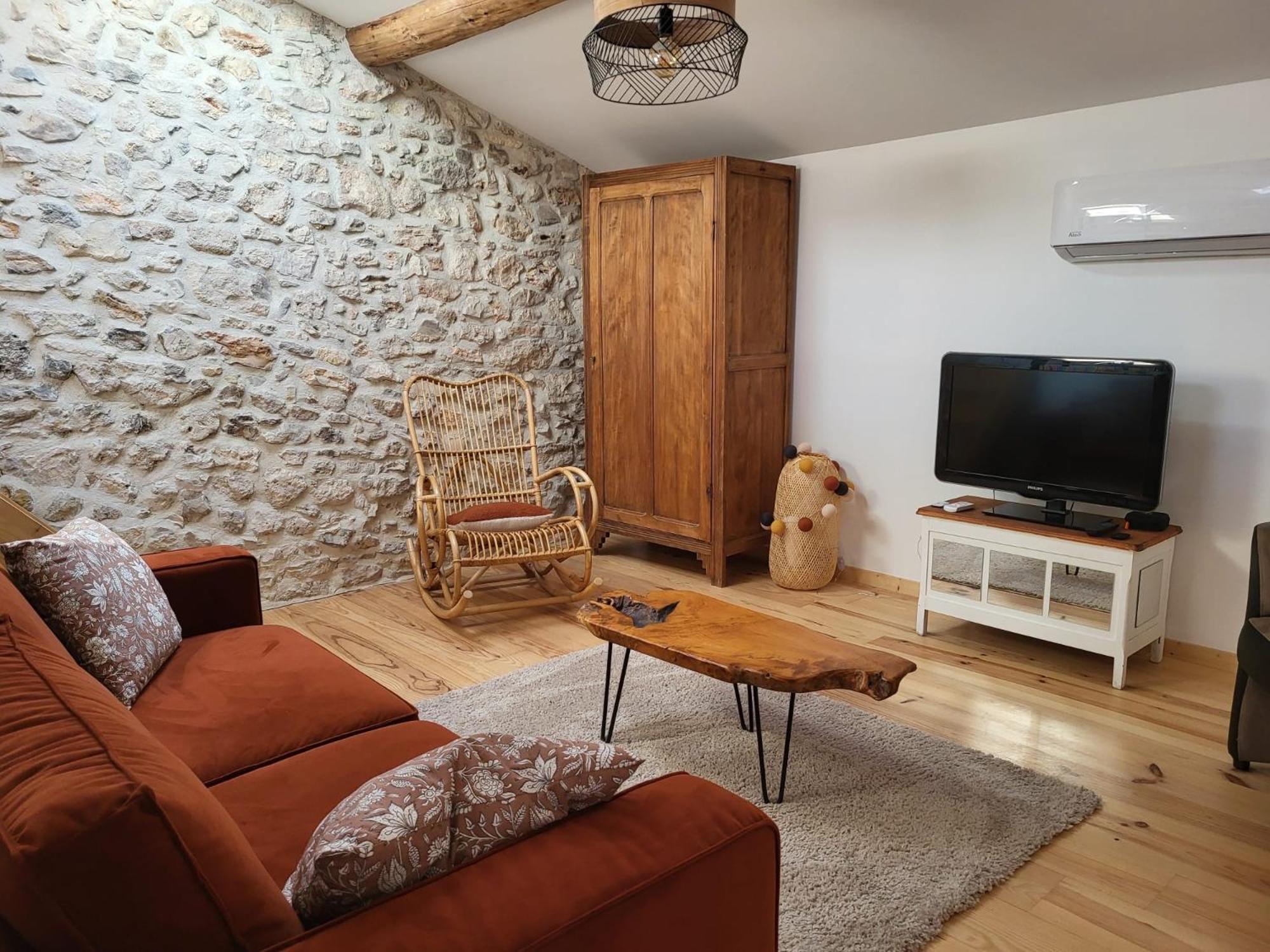 Apartmán La Grange Asperes Exteriér fotografie